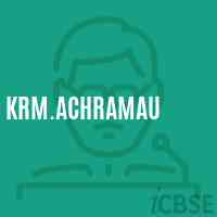 Krm.Achramau Middle School Logo