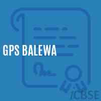 Gps Balewa Primary School Logo