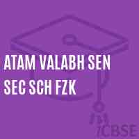 Atam Valabh Sen Sec Sch Fzk Senior Secondary School Logo