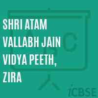 Shri Atam Vallabh Jain Vidya Peeth, Zira Secondary School Logo