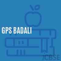 Gps Badali Primary School Logo