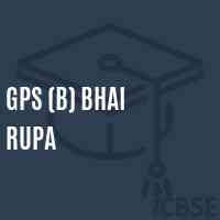 Gps (B) Bhai Rupa Primary School Logo
