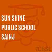 Sun Shine Public School Sainj Logo