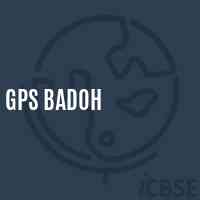 Gps Badoh Primary School Logo