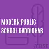 Modern Public School Gaddidhar Logo
