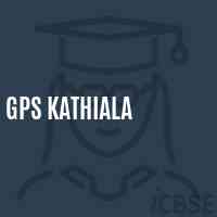 Gps Kathiala Primary School Logo