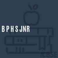 B P H S Jnr Senior Secondary School Logo
