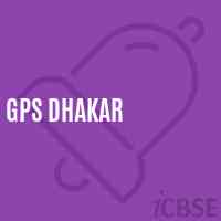 Gps Dhakar Primary School Logo