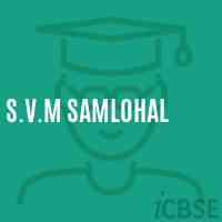 S.V.M Samlohal Primary School Logo