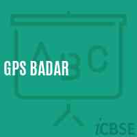 Gps Badar Primary School Logo