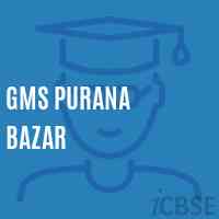 Gms Purana Bazar Middle School Logo