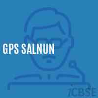 Gps Salnun Primary School Logo