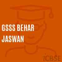 Gsss Behar Jaswan High School Logo
