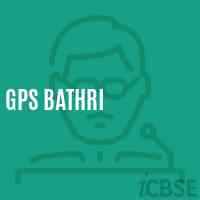 Gps Bathri Primary School Logo