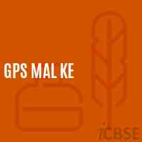 Gps Mal Ke Primary School Logo