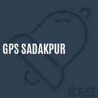 Gps Sadakpur Primary School Logo