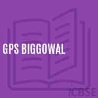 Gps Biggowal Primary School Logo