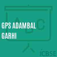 Gps Adambal Garhi Primary School Logo