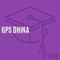 Gps Dhina Primary School Logo