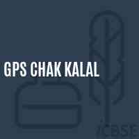 Gps Chak Kalal Primary School Logo