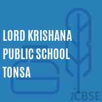 Lord Krishana Public School Tonsa Logo