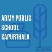 Army Public School Kapurthala Logo