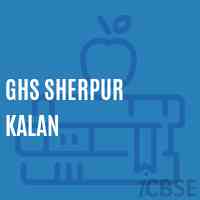 Ghs Sherpur Kalan Secondary School Logo