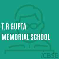 T.R Gupta Memorial School Logo
