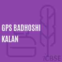 Gps Badhoshi Kalan Primary School Logo