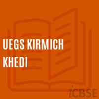 Uegs Kirmich Khedi Primary School Logo