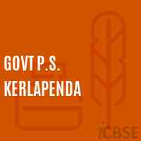 Govt P.S. Kerlapenda Primary School Logo