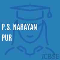 P.S. Narayan Pur Primary School Logo