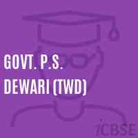 Govt. P.S. Dewari (Twd) Primary School Logo