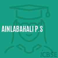 Ainlabahali P.S Primary School Logo