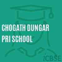 Chogath Dungar Pri School Logo