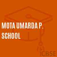 Mota Umarda P. School Logo