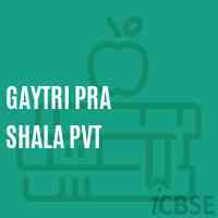 Gaytri Pra Shala Pvt Middle School Logo