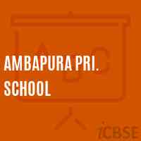 Ambapura Pri. School Logo