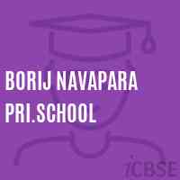 Borij Navapara Pri.School Logo