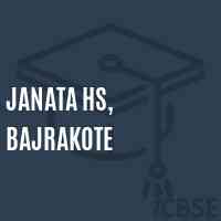 Janata HS, Bajrakote School Logo
