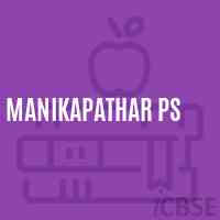 Manikapathar PS Primary School Logo