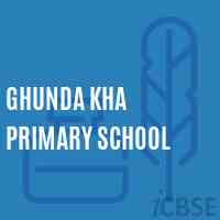 Ghunda Kha Primary School Logo