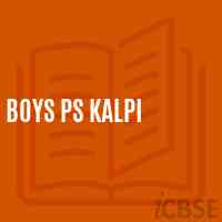 Boys Ps Kalpi Primary School Logo