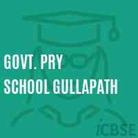 Govt. Pry School Gullapath Logo
