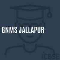 Gnms Jallapur Middle School Logo