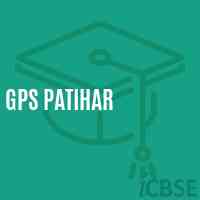Gps Patihar Primary School Logo