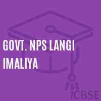 Govt. Nps Langi Imaliya Primary School Logo