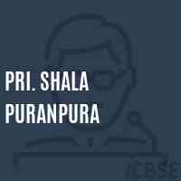 Pri. Shala Puranpura Primary School Logo