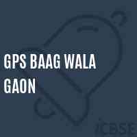 Gps Baag Wala Gaon Primary School Logo