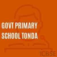 Govt Primary School Tonda Logo